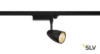 3Ph, SPOT T LED светильник 39Вт с LED 3000К, 3100лм, 24°, CRI>80, черный