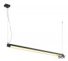 OPEN GRILL SINGLE TWIST PD светильник подвесной 38Вт с LED 3000К, 3160лм, черный (ex 157670)
