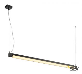 OPEN GRILL SINGLE TWIST PD светильник подвесной 38Вт с LED 3000К, 3160лм, черный (ex 157670)