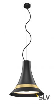 BATO 35 LED PD светильник подвесной 21Вт с LED 2700К, 1300лм, 100°,  черный/ латунь