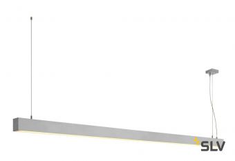 GLENOS PD 2m светильник подвесной 85Вт с LED 3000К, 5700лм, UGR<28, диммируемый 1-10В, алюминий