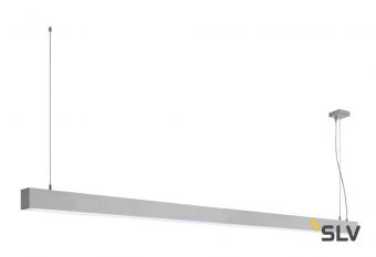GLENOS PD 2m светильник подвесной 85Вт с LED 4000К, 6600лм, UGR<28, диммируемый 1-10В, алюминий