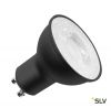 LED GU10 источник света 230В, 7.2Вт, 3000K, 570лм, 36°, диммируемый, черный корпус