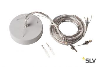 MEDO 30/60/90 LED, подвес 5м, 5-жильный, серебристый