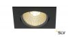NEW TRIA 68 SQUARE CS/LS DtW светильник встр. 7.2Вт с LED 1800-3000К, 440лм, 38°, CRI>90, черный