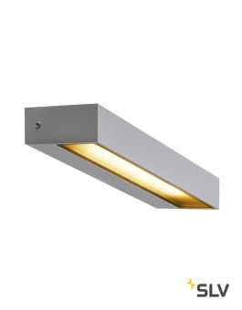 PEMA® SQUARE LED светильник настенный IP54 7.7Вт c LED 3000К, 450лм, 110°, серебристый