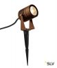 LED SPIKE светильник ландшафтный IP55 6Вт с LED 3000К, 400лм, 40°, кабель 1.5м с вилкой, бурый