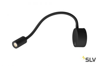 DIO FLEX PLATE LED светильник накладной 1.9Вт с выключателем и LED 3000К, 70лм, 45°, черный