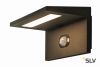ANGOLUX SOLAR светильник настен. IP54 1.8Вт с солнечной батареей и LED 3000K, 150лм, 130°, антрацит