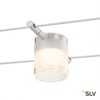 TENSEO, COMET светильник 12В AC 6.3Вт с LED 2700К, 410лм,  белый / стекло частично матовое