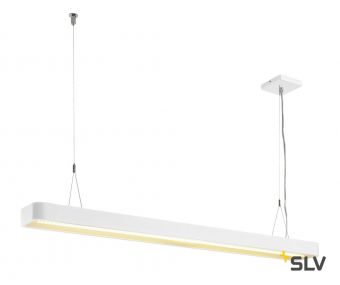 WORKLIGHT PD DALI светильник подвесной 49Вт с LED 3000K, 3600лм+1800лм, 110°, белый
