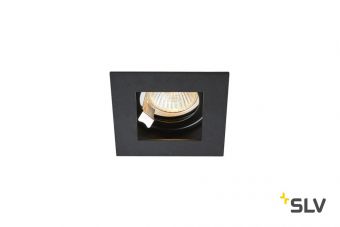 INDI REC светильник встраиваемый для лампы GU10 50Вт макс., черный