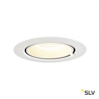 GIMBLE IN 100 светильник встраиваемый 350мА 13Вт с LED 4000K, 1140лм, 36°, матовый белый