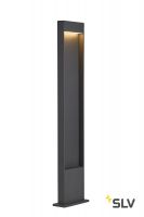 FLATT 100 светильник напольный IP65 с LED 9,7Вт, 3000/4000K, антрацит/коричневый