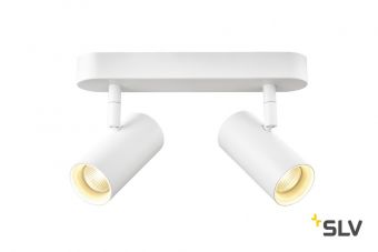 NOBLO DOUBLE CW светильник накладной 16Вт с LED 2700К, 2x 600лм, 36°, белый