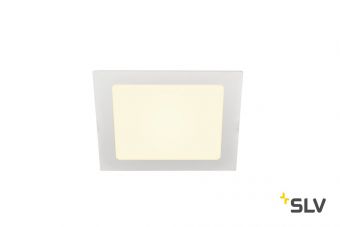 SENSER 18 SQUARE светильник встраиваемый 350мА 9.7Вт с LED 3000K, 820лм, белый