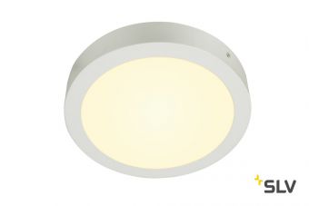 SENSER 24 ROUND светильник накладной 15Вт с LED 3000K, 1200лм, белый