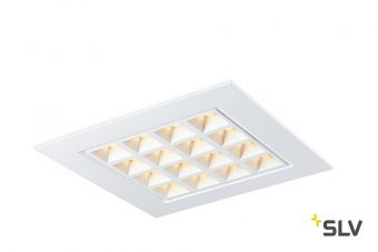 PAVANO 600x600 светильник встраиваемый с  LED 25Вт,700мА, 3000K, белый