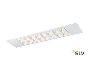 PAVANO 1200x300 светильник встраиваемый с  LED 25Вт,700мА, 4000K, белый