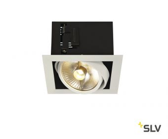 KADUX 1 ES111 светильник встраиваемый для лампы ES111 75Вт макс., белый/ черный