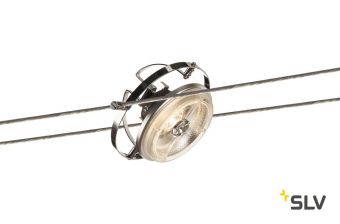 TENSEO, WIRE QRB светильник 12В AC для лампы QR111 G53 50Вт макс., хром