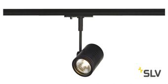 1PHASE-TRACK, BIMA 1 светильник для лампы GU10 50Вт макс, черный