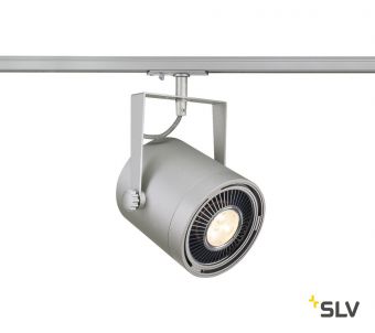 1PHASE-TRACK, EURO SPOT ES111 светильник для лампы ES111 75Вт макс., серебристый