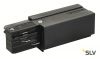 3Ph | EUTRAC®, разъём питания торцевой, 16А макс., GND справа, черный