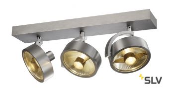 KALU 3 ES111 светильник накладной для 3-х ламп ES111 по 75Вт макс., матированный алюминий