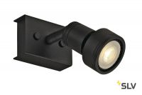 PURI SINGLE CW светильник накладной для лампы GU10 50Вт макс., черный