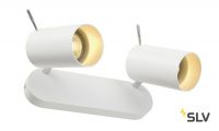 ASTO TUBE 2 светильник накладной для 2-х ламп GU10 по 50Вт макс., белый
