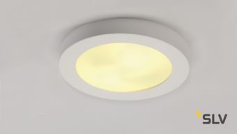 PLASTRA 105 E27 ROUND светильник потолочный для 2-х ламп E27 по 25Вт макс., белый гипс