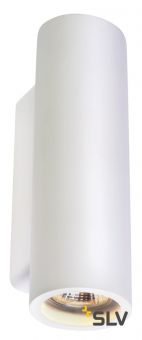 PLASTRA UP-DOWN TUBE WL-3 светильник настенный для 2х ламп GU10 по 35Вт макс., белый гипс