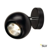 LIGHT EYE 90 SINGLE светильник накладной для лампы GU10 50Вт макс., черный / хром