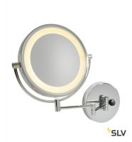 VISSARDO WL настенное косметическое зеркало IP21 с подсветкой 5.8Вт с LED 3000К, 130лм, хром