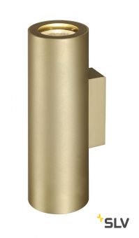 ENOLA_B UP-DOWN светильник настенный для 2-х ламп GU10 по 50Вт макс., латунь