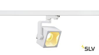 3Ph, EURO CUBE светильник 28.5Вт с  LED 3000К, 1950лм, 90°, CRI>90, белый