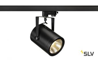 3Ph, EURO SPOT LED MEDIUM светильник 21Вт с LED 3000К, 1350лм, 36°, черный