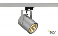 3Ph, EURO SPOT LED MEDIUM светильник 21Вт с LED 3000К, 1350лм, 36°, серебристый