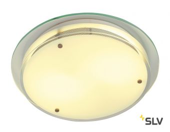 GLASSA ROUND E27 светильник накладной для 2-x ламп E27 по 60Вт макс., стекло матовое и прозрачное