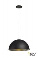 FORCHINI M 40 PD светильник подвесной для лампы E27 40Вт макс., черный/ серебро
