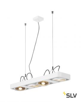 AIXLIGHT® R2 LONG QPAR111 светильник подвесной для 4-x ламп ES111 по 75Вт макс., белый