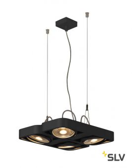 AIXLIGHT® R2 QUAD QPAR111 светильник подвесной для 4-x ламп ES111 по 75Вт макс., черный