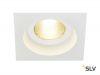 CONTONE® SQUARE DtW светильник встраив. IP44 16Вт с LED 2000-3000К, 890лм, 30°, CRI>90, с БП, белый