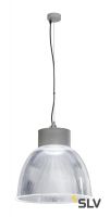 PARA MULTI DLMI светильник подвесной с LED 18Вт, 4000К, 2040лм, 90°, серебристый/ прозрачный