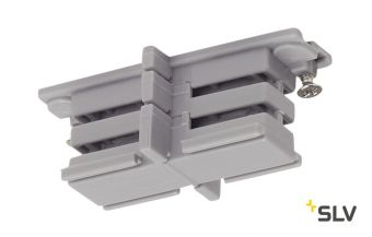 3Ph | S-TRACK, коннектор прямой внутренний изолирующий, серебристый