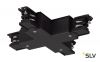 3Ph | S-TRACK, X-коннектор с разъёмом питания, 16А макс., черный