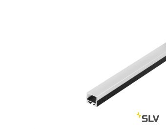 GLENOS Pro-2020 200 профиль накладной, 2 м, с экраном, черный