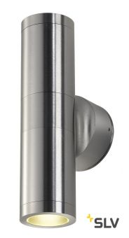 ASTINA OUT ESL светильник настенный IP44 для 2-х ламп GU10 по 11Вт макс., матированный алюминий