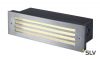 BRICK MESH светильник встраиваемый IP54 4Вт с LED 3000К, 52лм, сталь